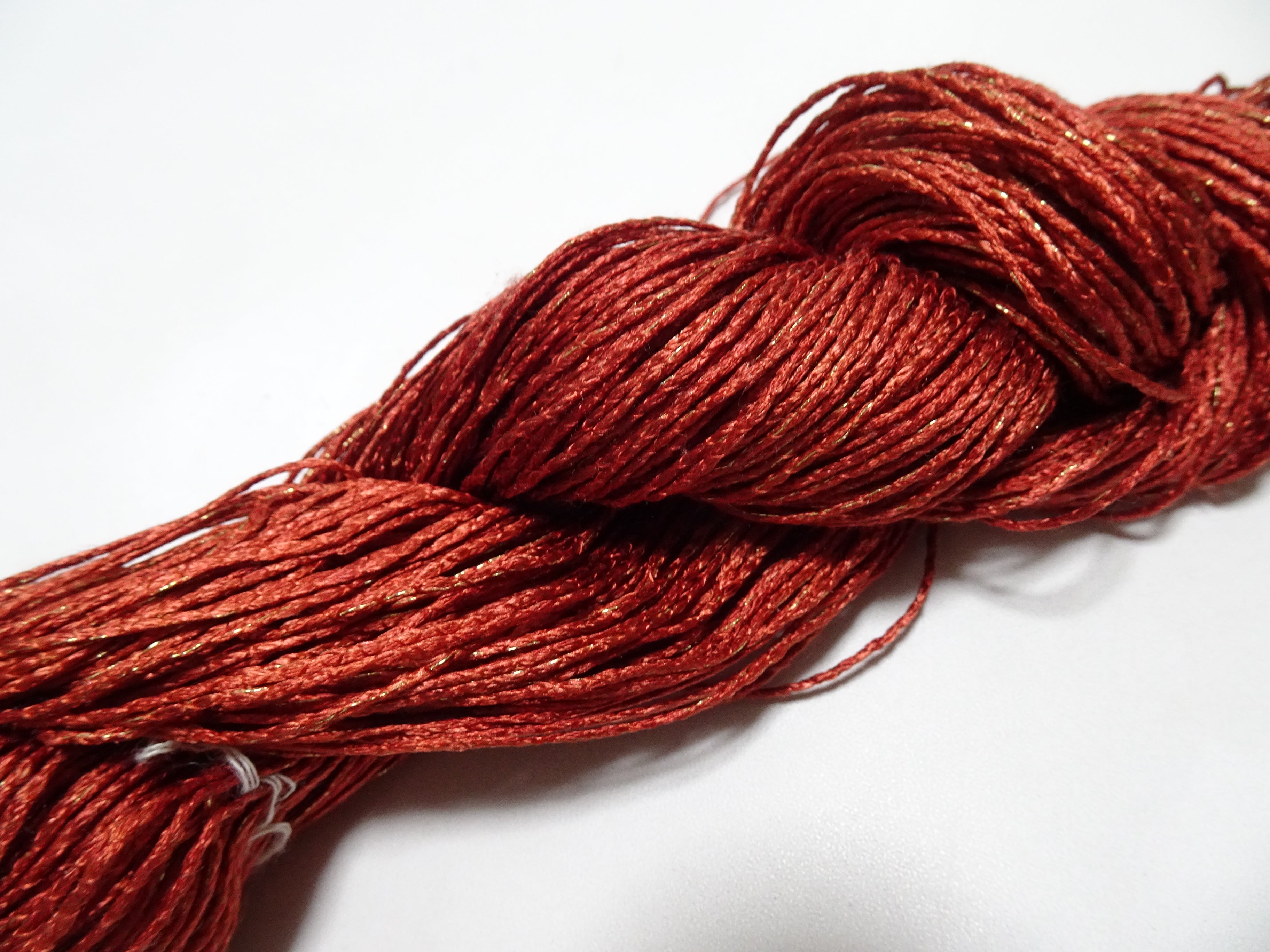 Japanese Tanaka Gen Silk – One-of-a-Kind Hand-Dyed Artistic Silk Thread, Rare Japanese Artisan Yarn, Limited Stock 16536