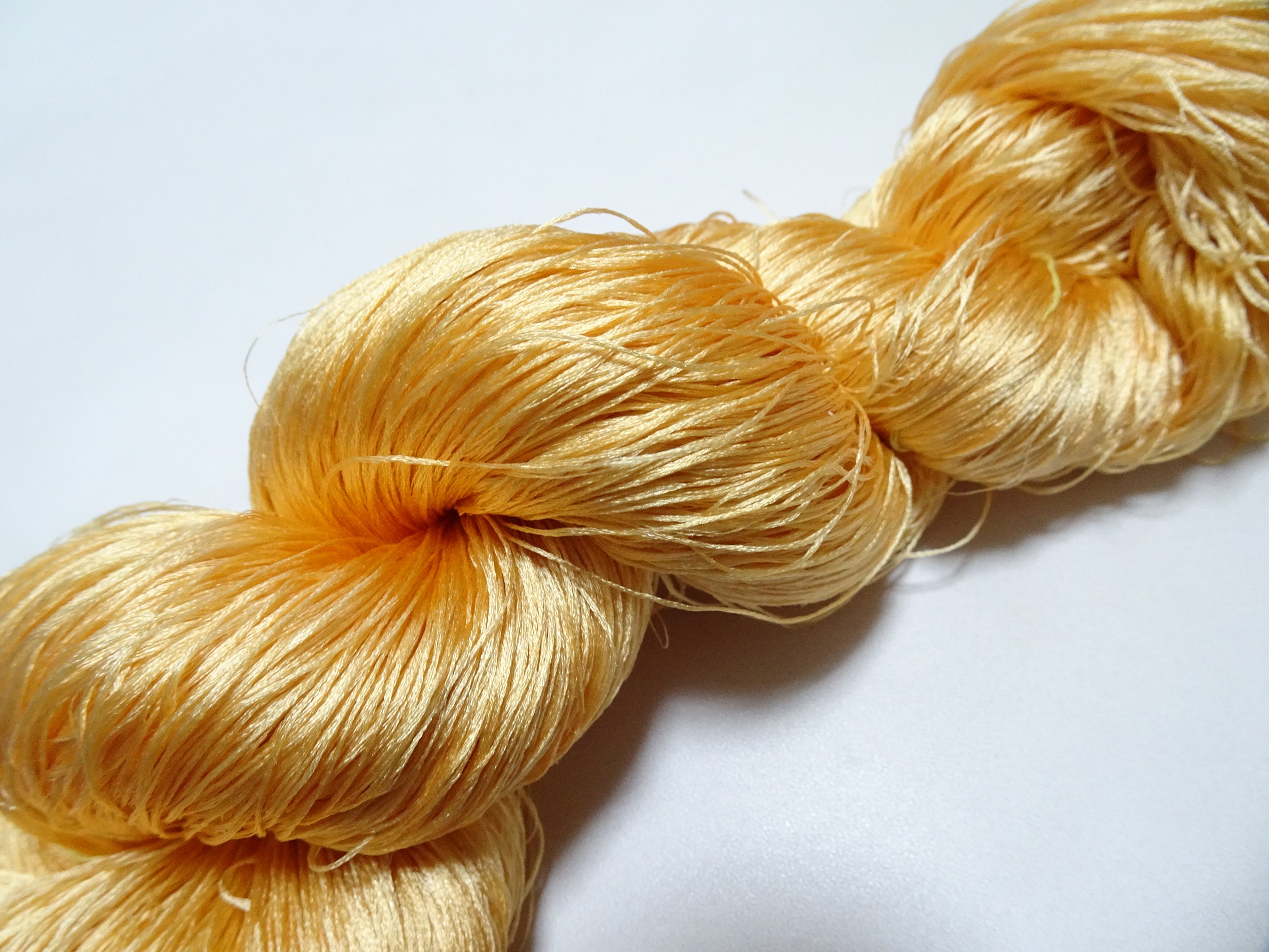Japanese Vintage 6 Loose-Twist Silk Threads 19276
