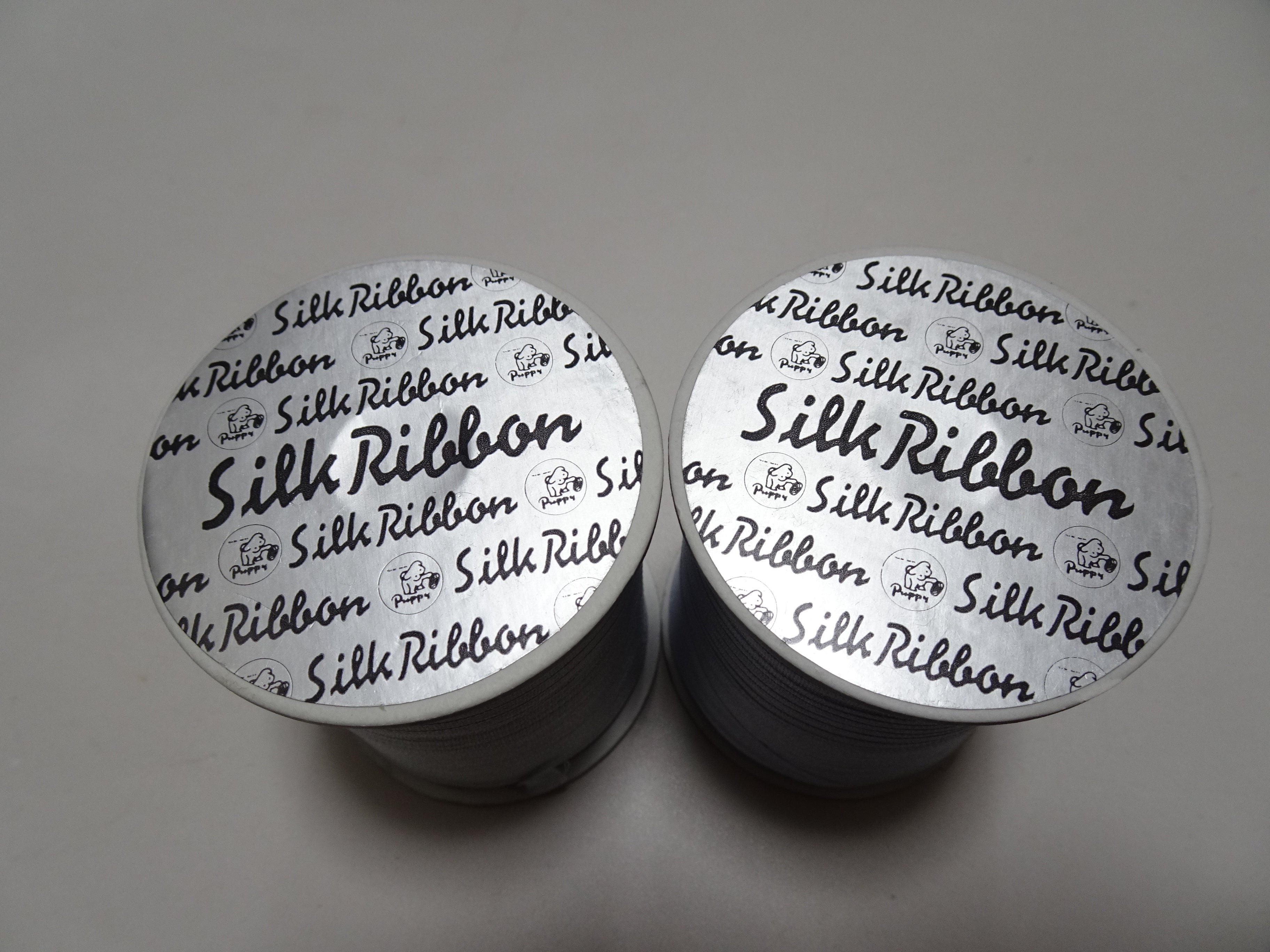 Japanese Vintage Silk Ribbon Embroidery Thread 2sets 18977