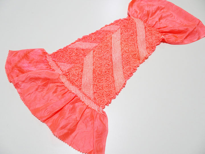 Japanese Kimono Silk Obi Age Shibori  18055