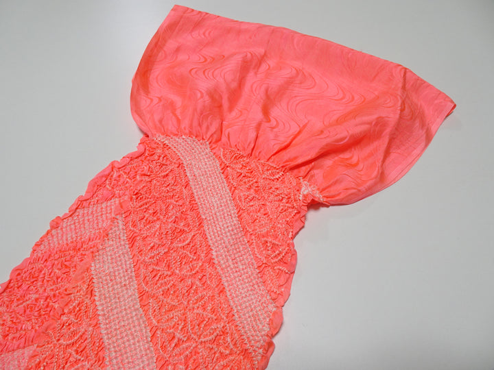 Japanese Kimono Silk Obi Age Shibori  18055