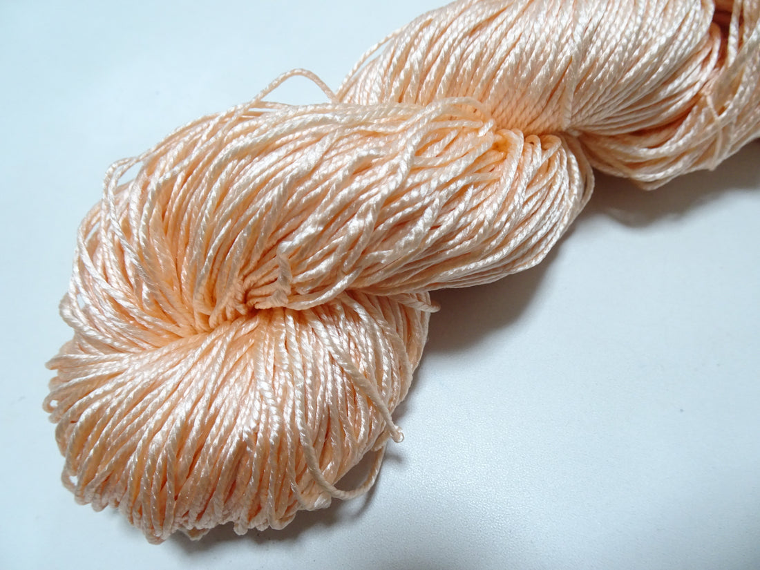 Japanese Tanaka Gen Silk – One-of-a-Kind Hand-Dyed Artistic Silk Thread, Rare Japanese Artisan Yarn, Limited Stock 16537