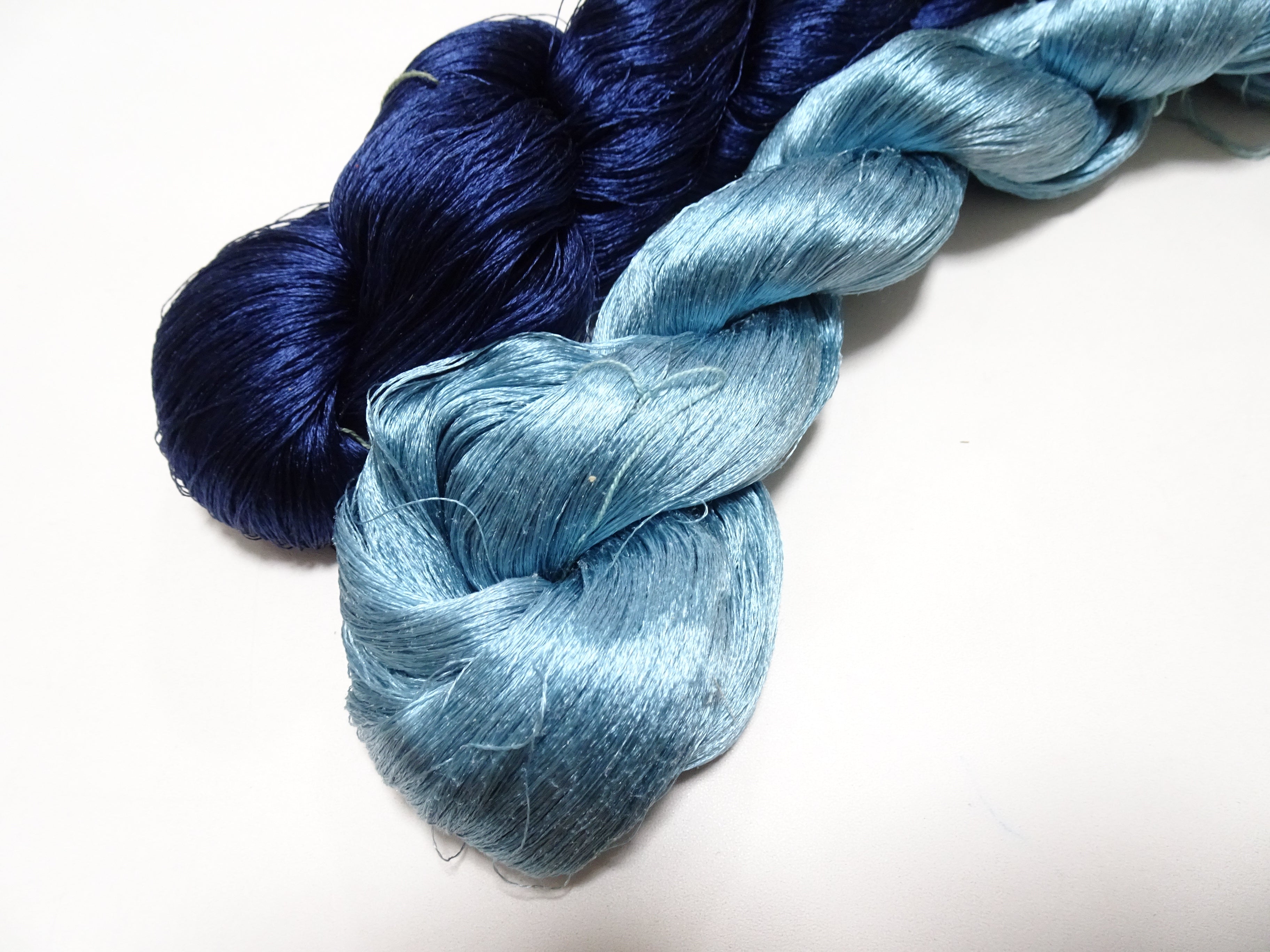Japanese Vintage Twisted Silk Thread 2sets Embroidery 15400