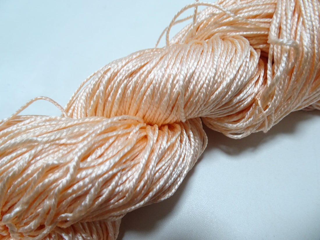 Japanese Tanaka Gen Silk – One-of-a-Kind Hand-Dyed Artistic Silk Thread, Rare Japanese Artisan Yarn, Limited Stock 16537