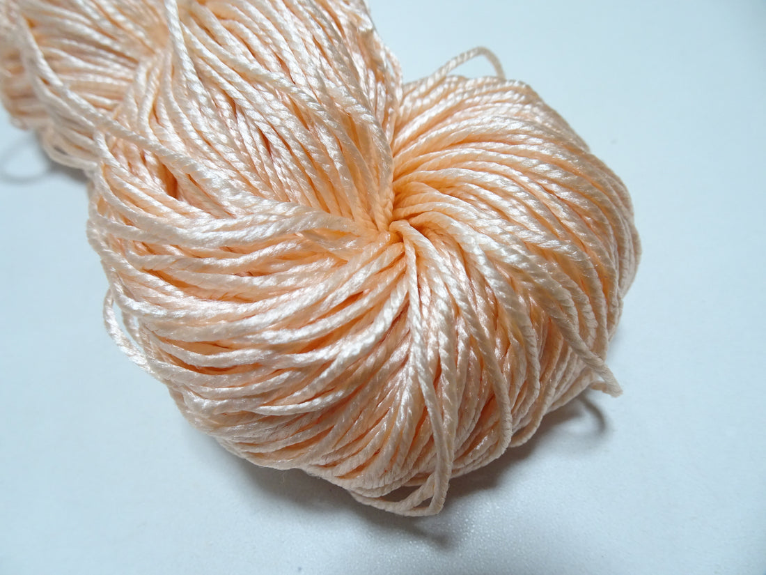 Japanese Tanaka Gen Silk – One-of-a-Kind Hand-Dyed Artistic Silk Thread, Rare Japanese Artisan Yarn, Limited Stock 16537