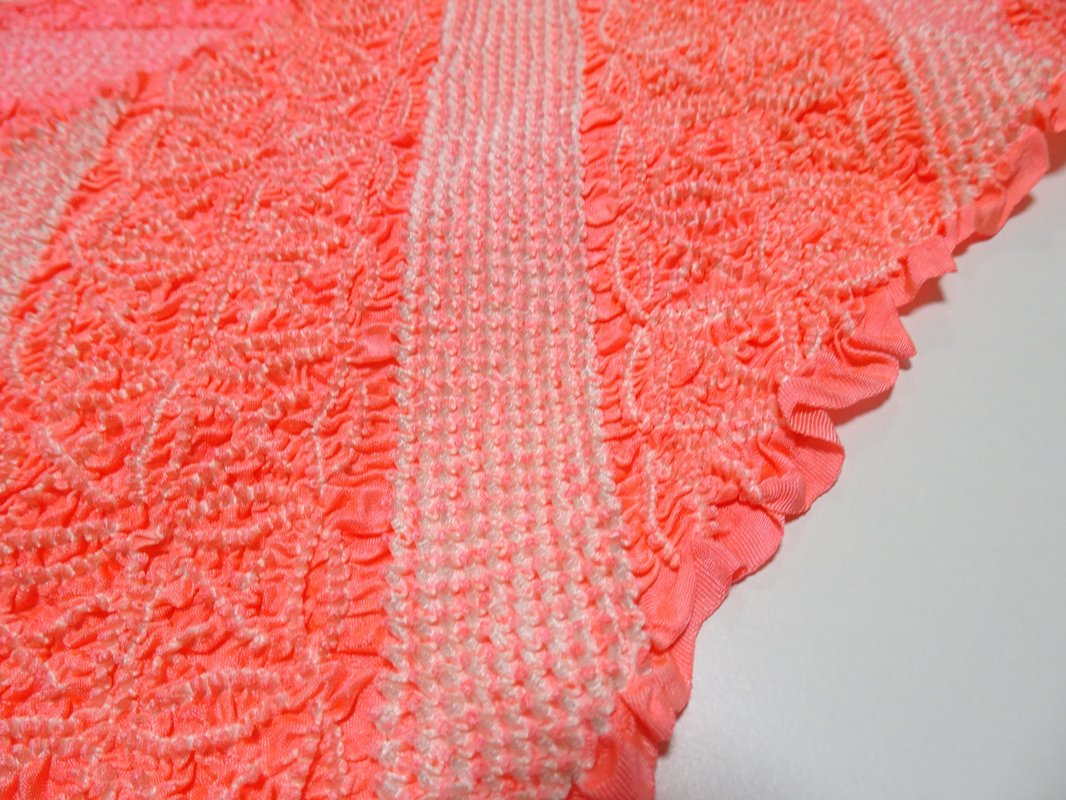 Japanese Kimono Silk Obi Age Shibori  18055