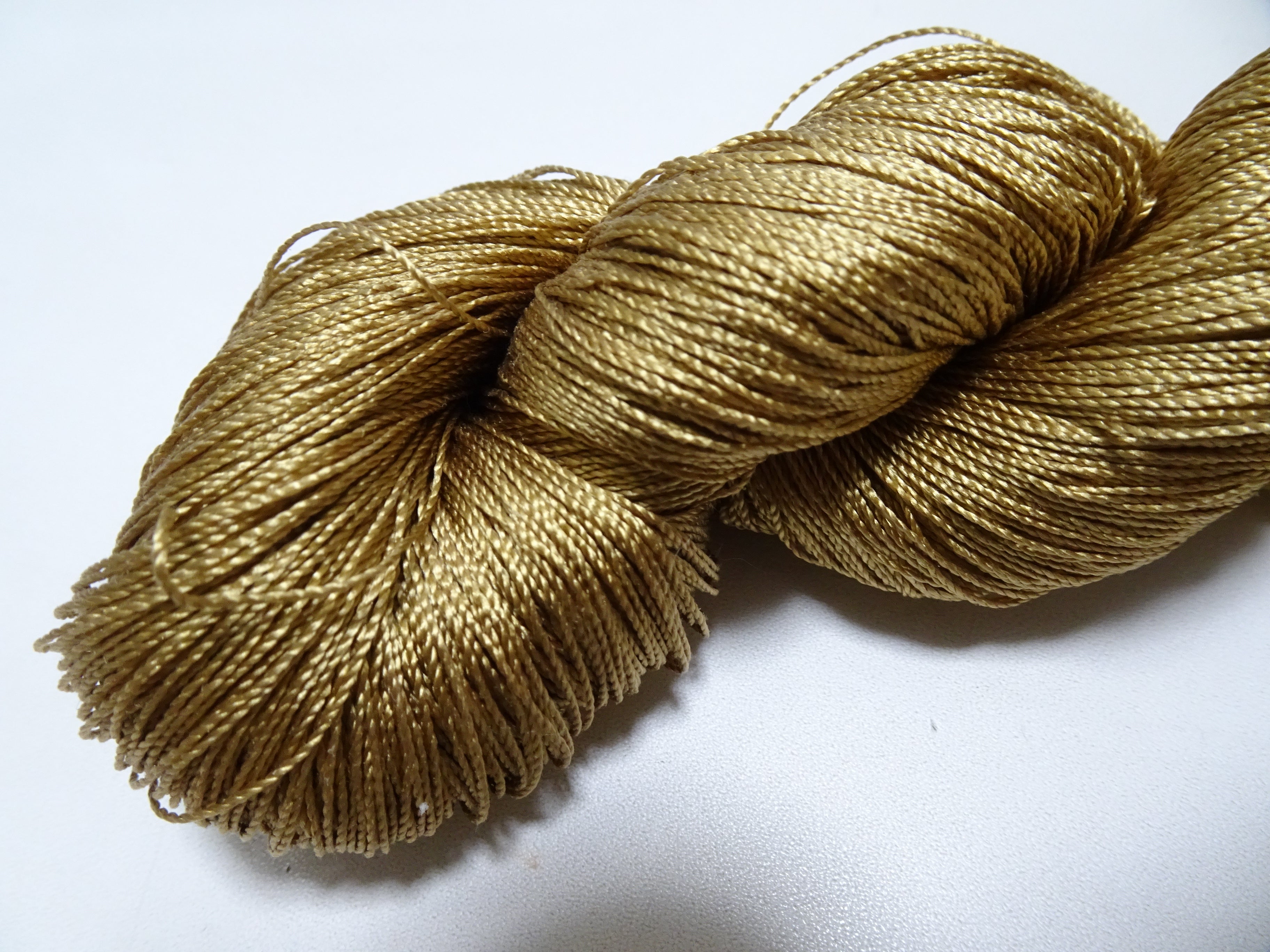 Japanese Vintage Twisted Silk Thread Embroidery & Weaving 17773