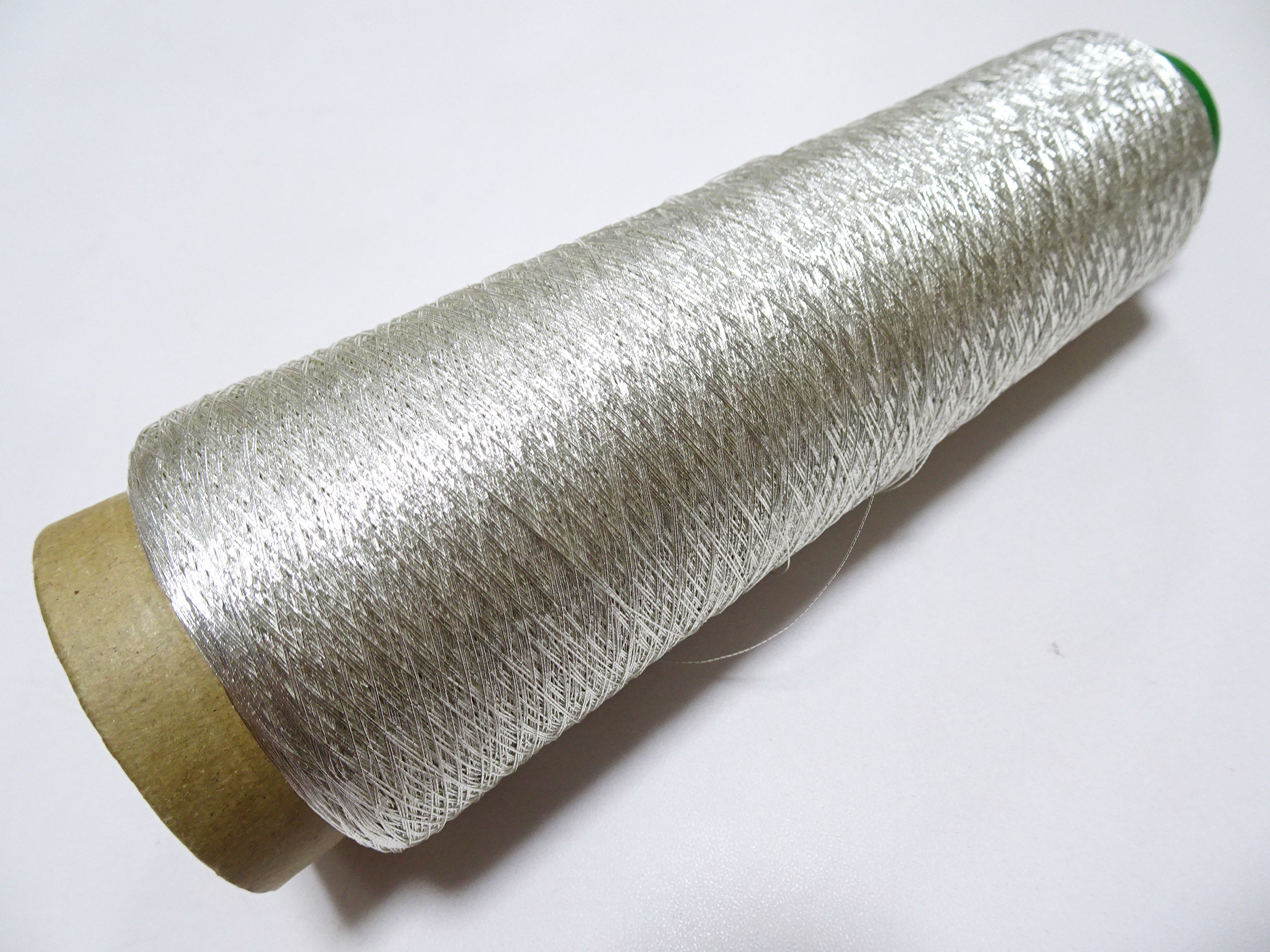 Japanese Vintage Superb Real Silver Leaf Thread SN2.5 embroidery 1000M   0.27mm