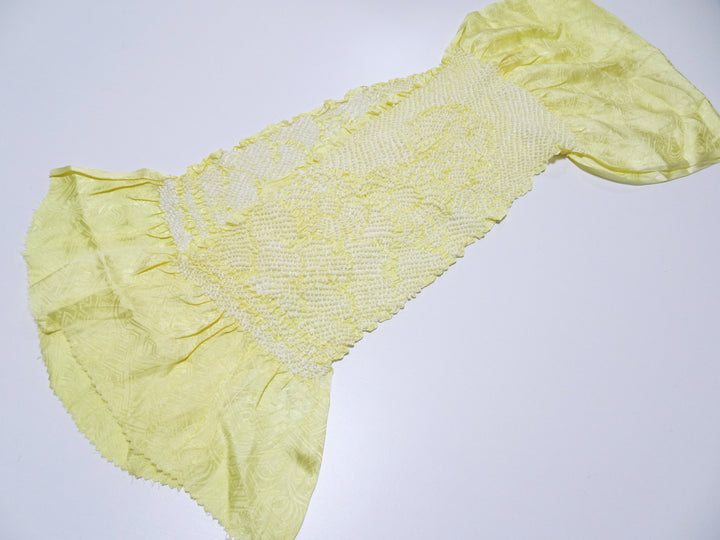 Japanese Kimono Silk Obi Age Shibori  18056