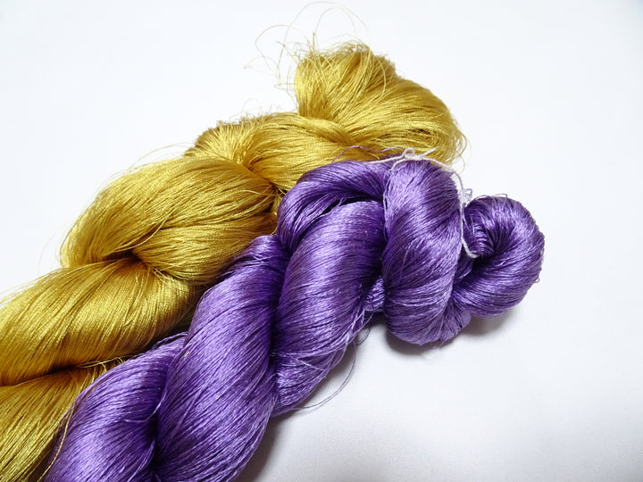 Japanese Vintage Twisted Silk Thread 2sets Embroidery 15401