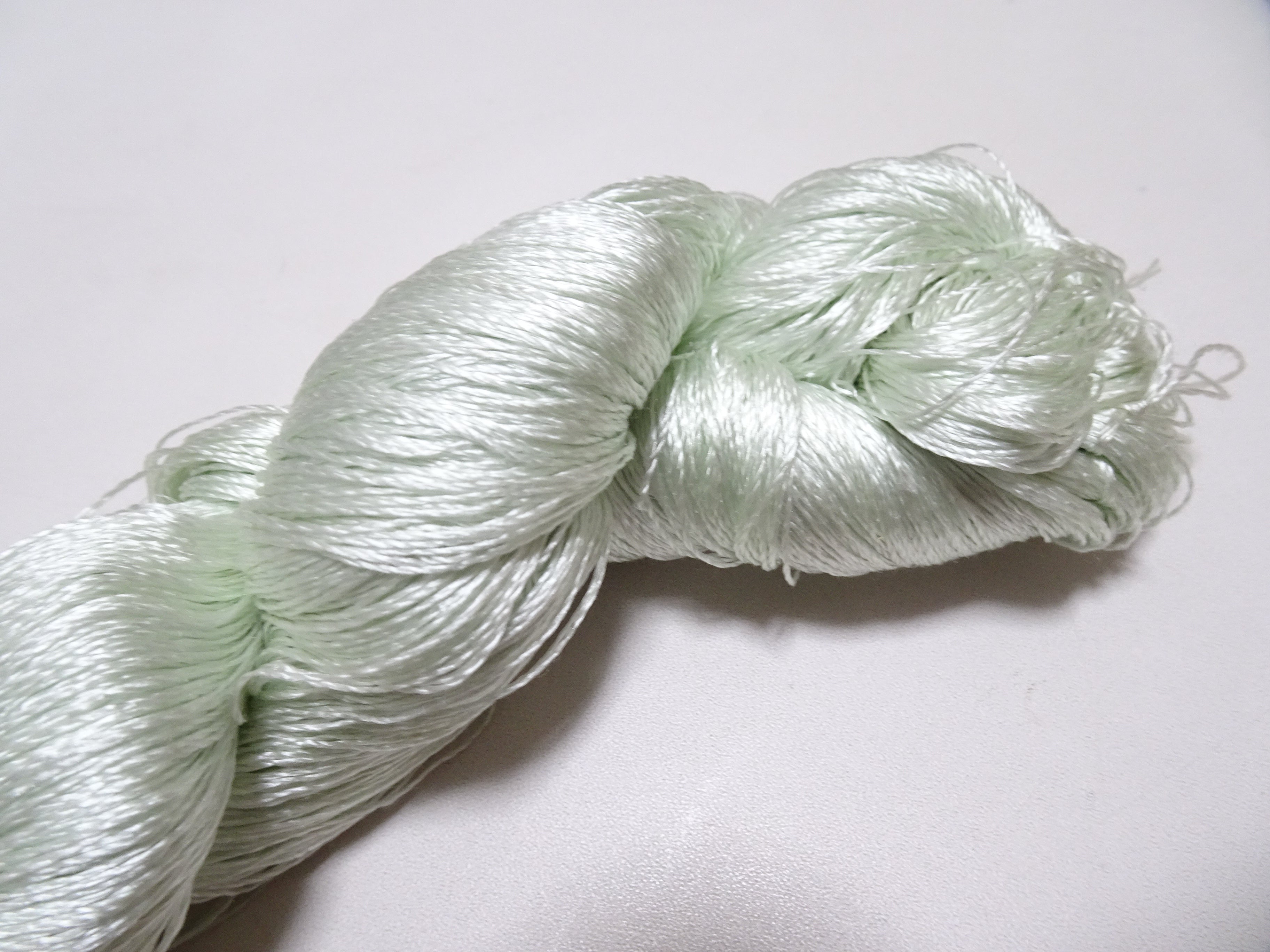 Japanese Vintage Twisted Silk Thread Embroidery 19450