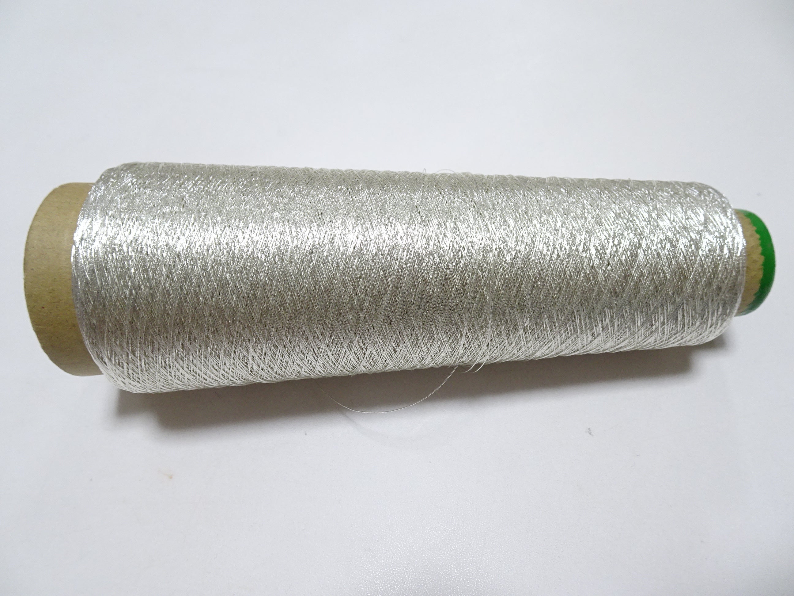 Japanese Vintage Superb Real Silver Leaf Thread SN2.5 embroidery 1000M   0.27mm