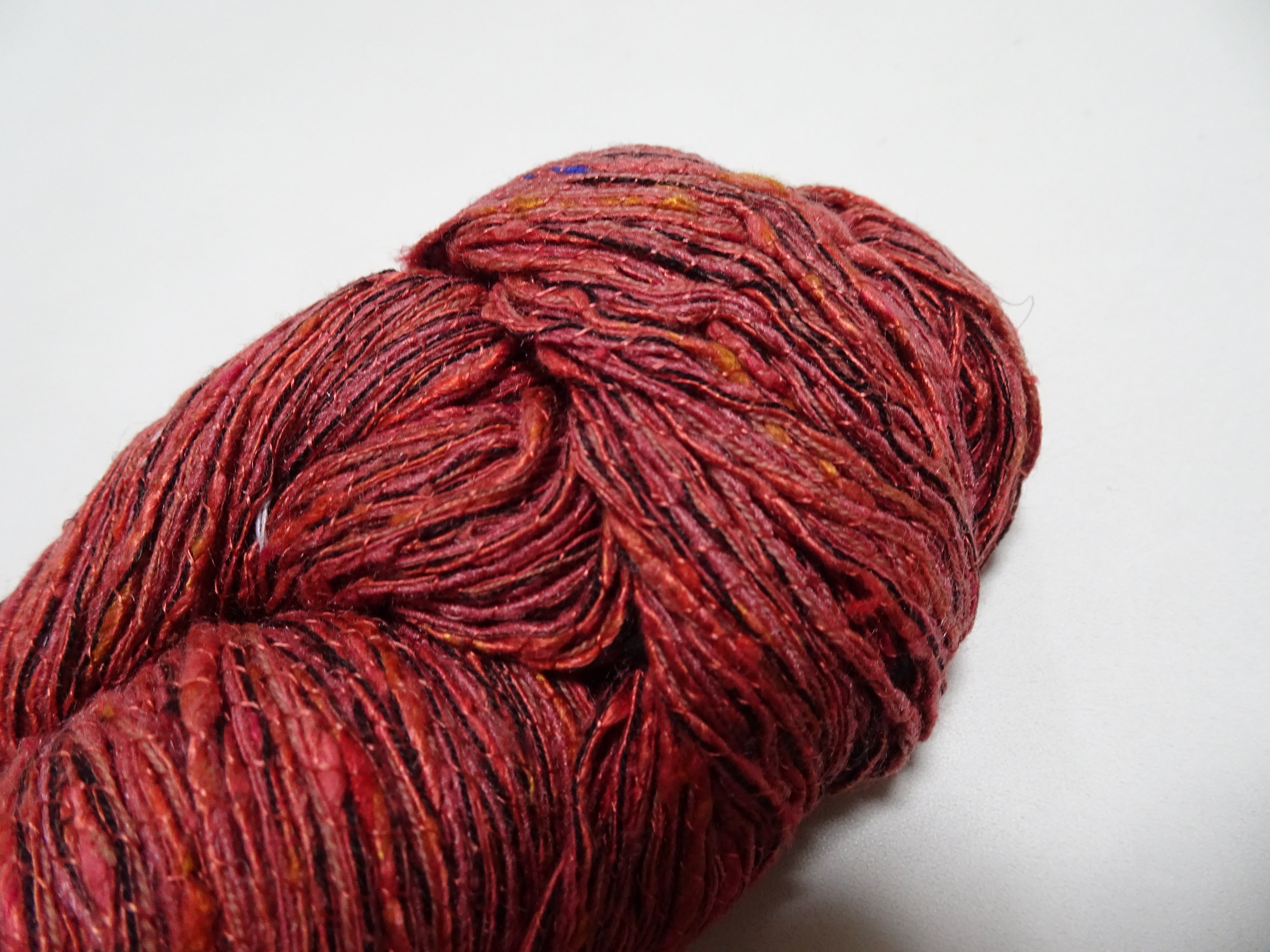 Japanese Tanaka Gen Silk – One-of-a-Kind Hand-Dyed Artistic Silk Thread, Rare Japanese Artisan Yarn, Limited Stock 16538