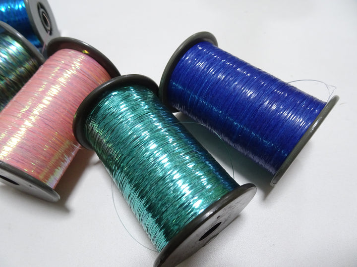 Japanese Vintage Metallic thread flat type Hirahaku 5set  Aluminum foil &  Washi(japanese paper) embroidery 18659