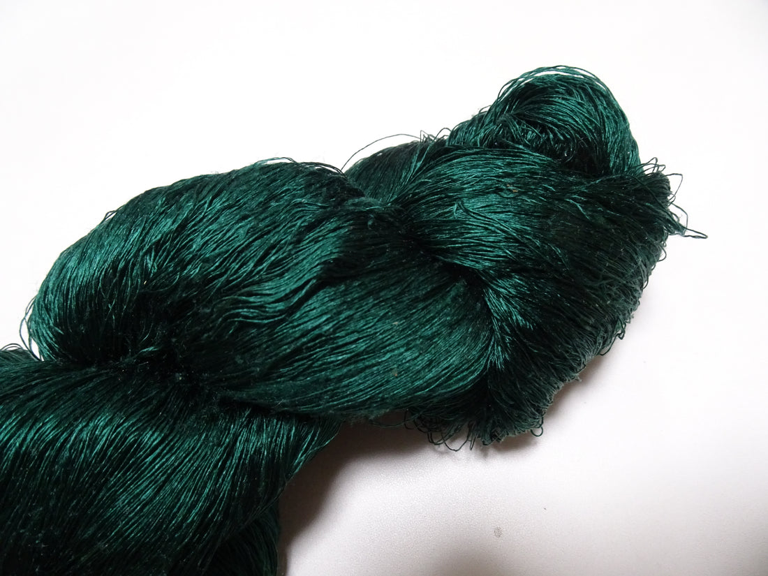 Japanese Vintage Loose Twisted Silk Thread Embroidery 15070
