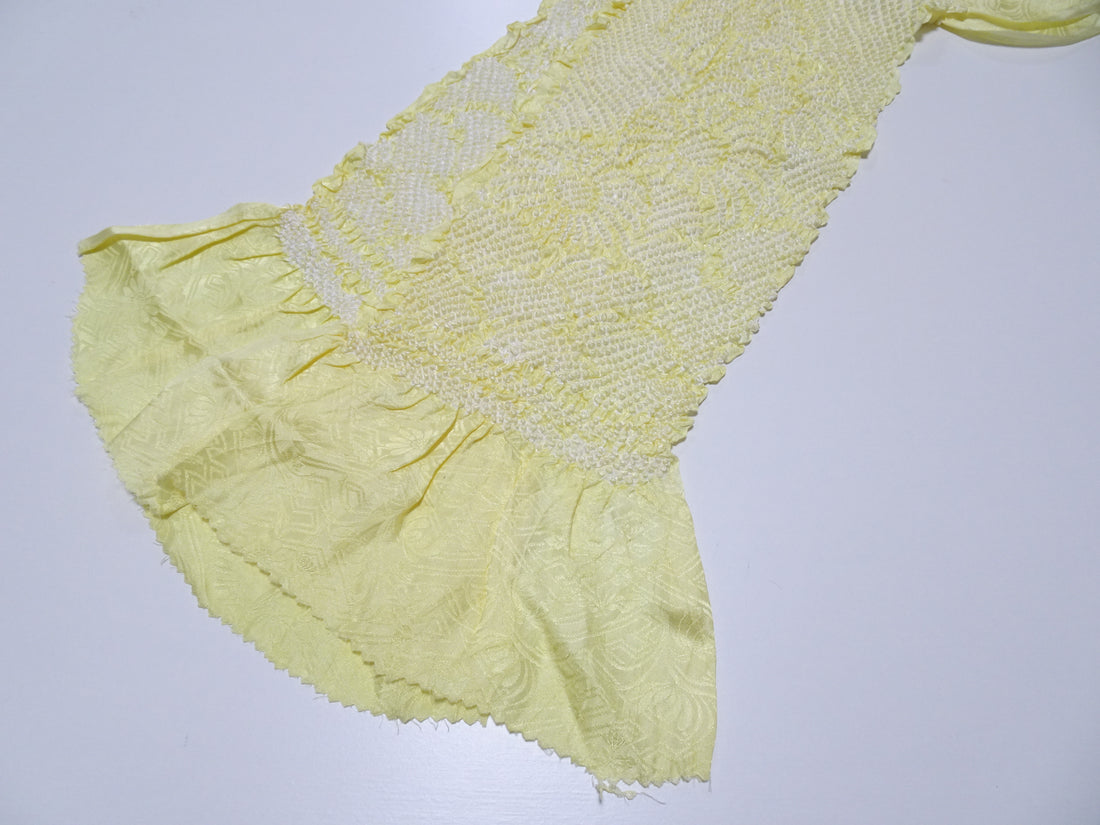 Japanese Kimono Silk Obi Age Shibori  18056
