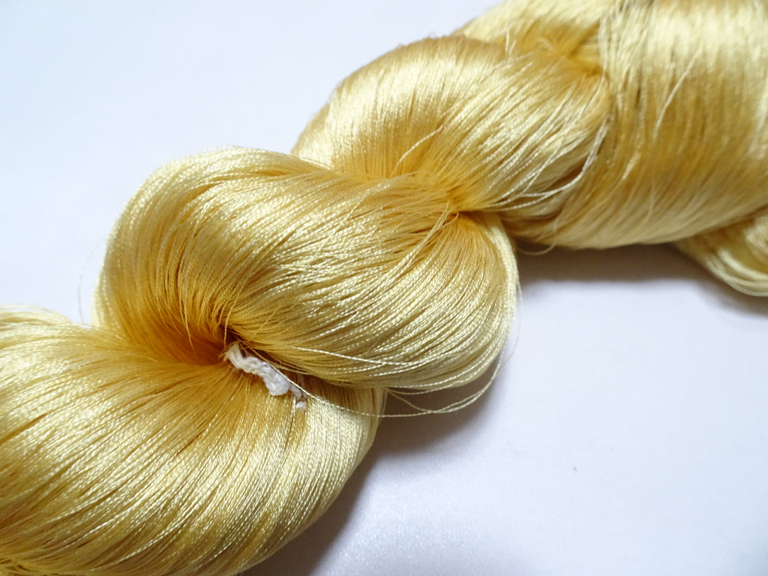 Japanese Vintage Twisted Silk Thread Embroidery 18153