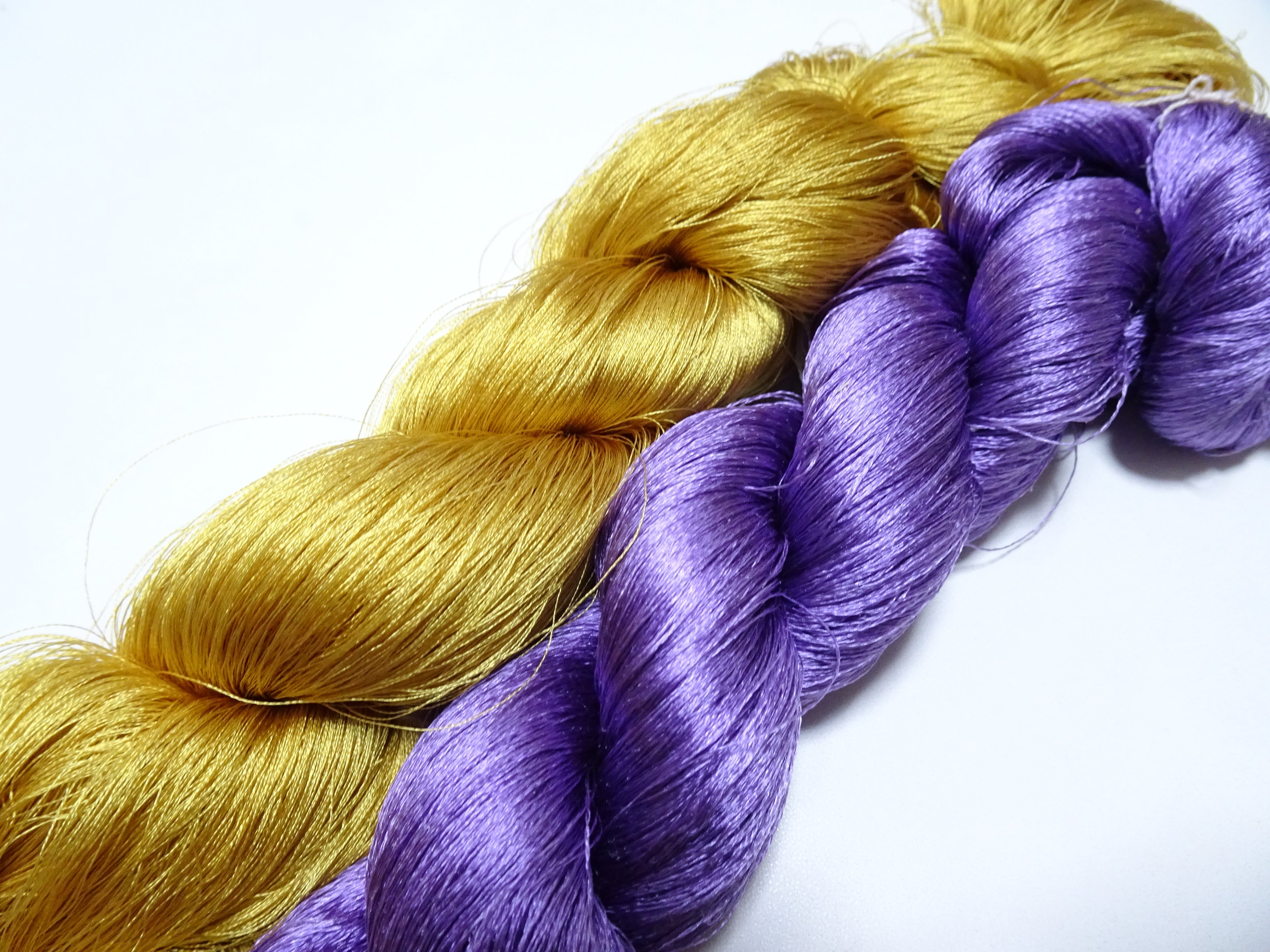 Japanese Vintage Twisted Silk Thread 2sets Embroidery 15401