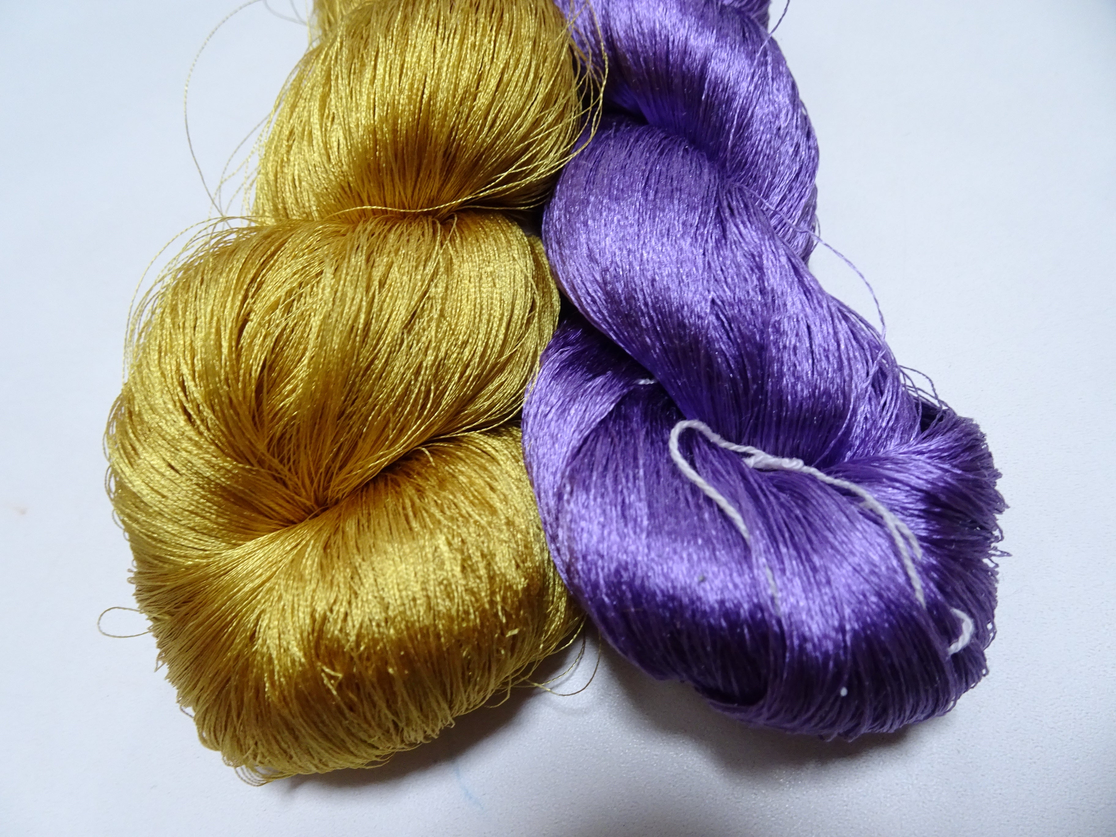 Japanese Vintage Twisted Silk Thread 2sets Embroidery 15401