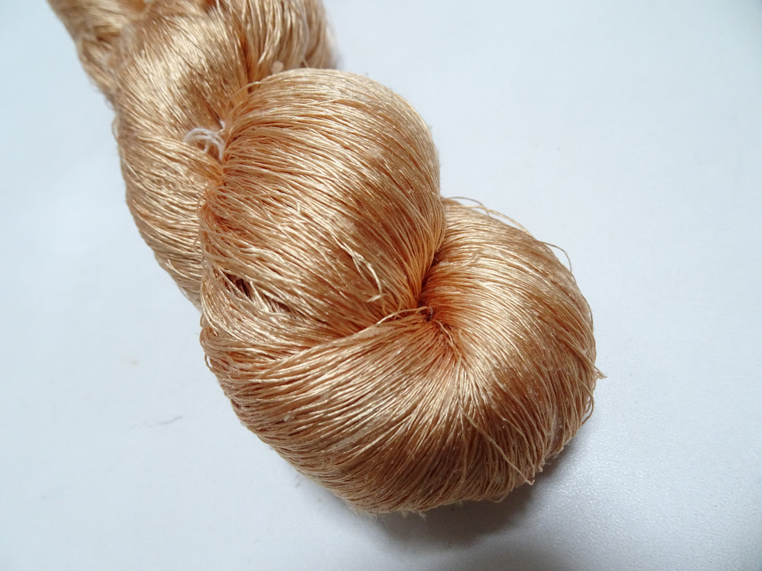 Japanese Vintage Twisted Silk Thread Embroidery 17160