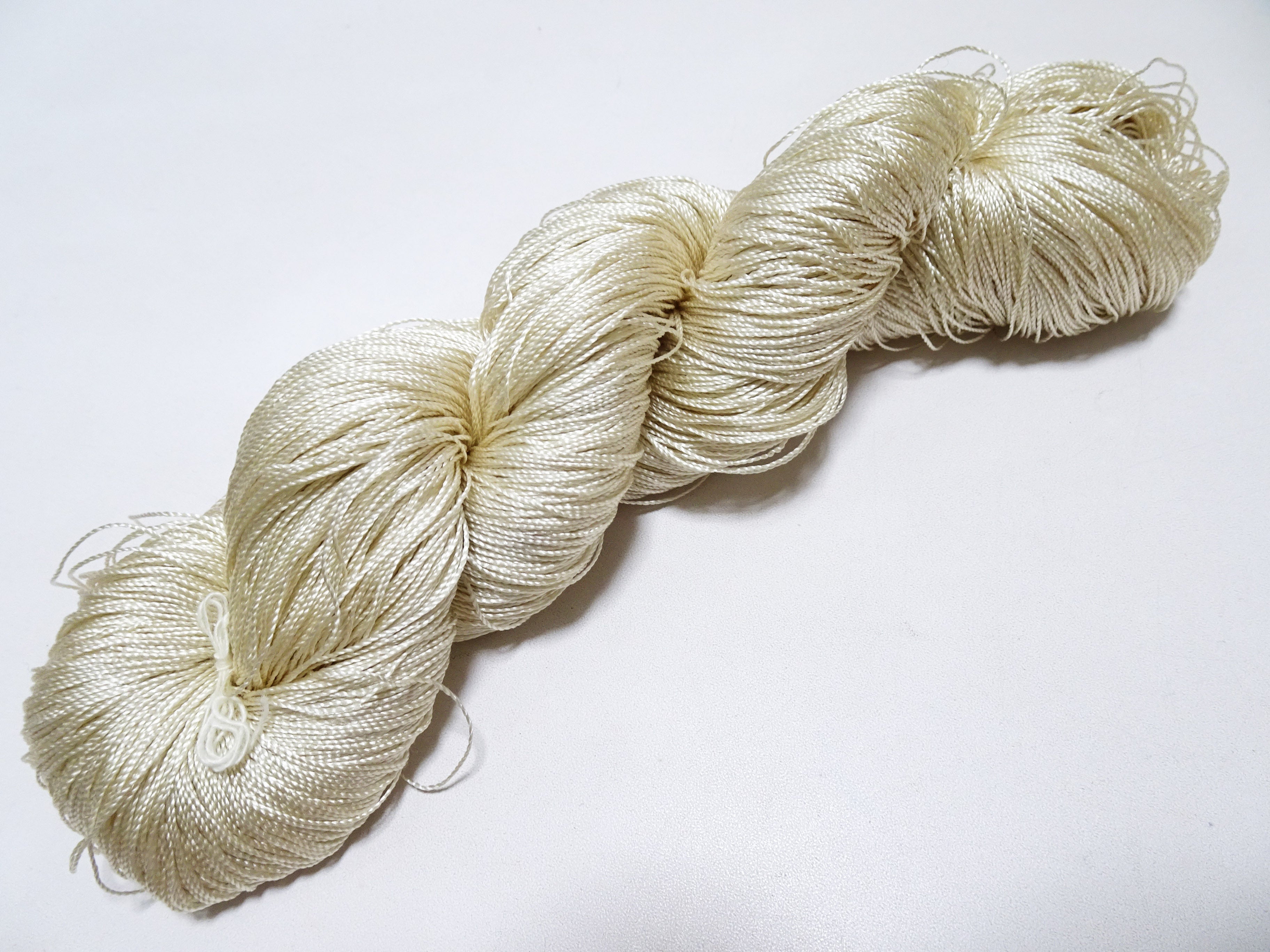 Japanese Vintage Twisted Silk Thread Embroidery & Weaving 17775