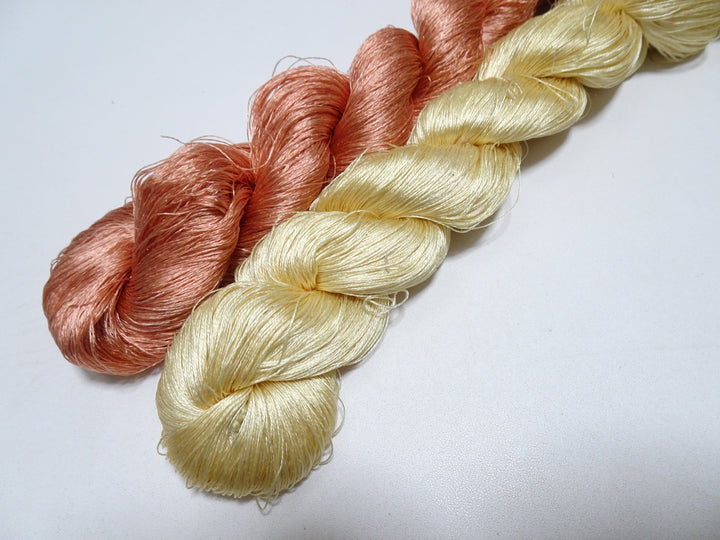 Japanese vintage silk thread 2sets embroidery 8608