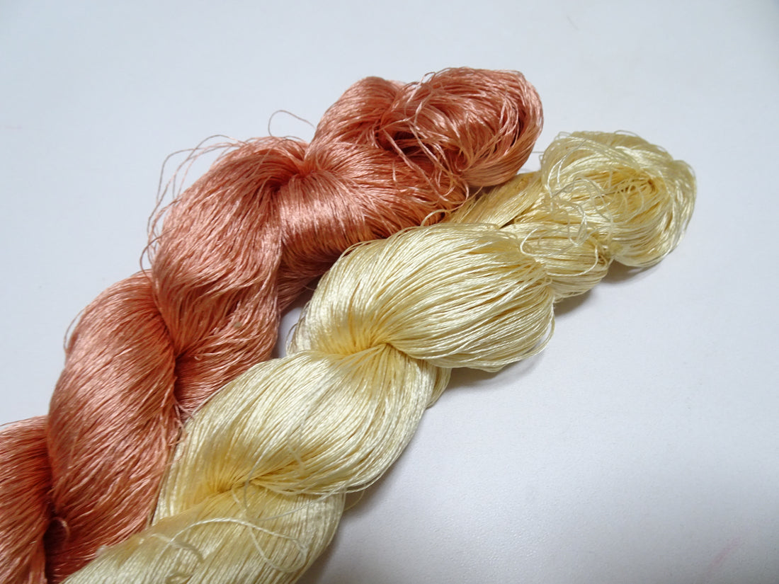 Japanese vintage silk thread 2sets embroidery 8608