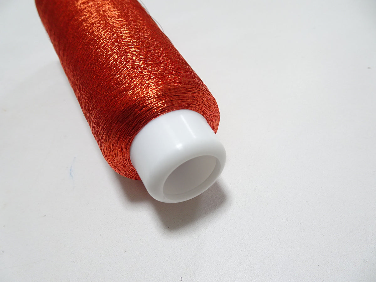 Japanese vintage rare Superb pure silver leaf thread color P8 2000M ...