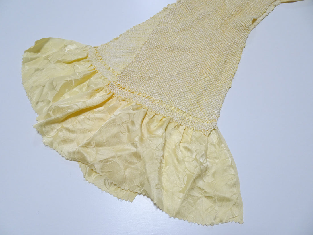 Japanese Kimono Silk Obi Age Shibori  18057