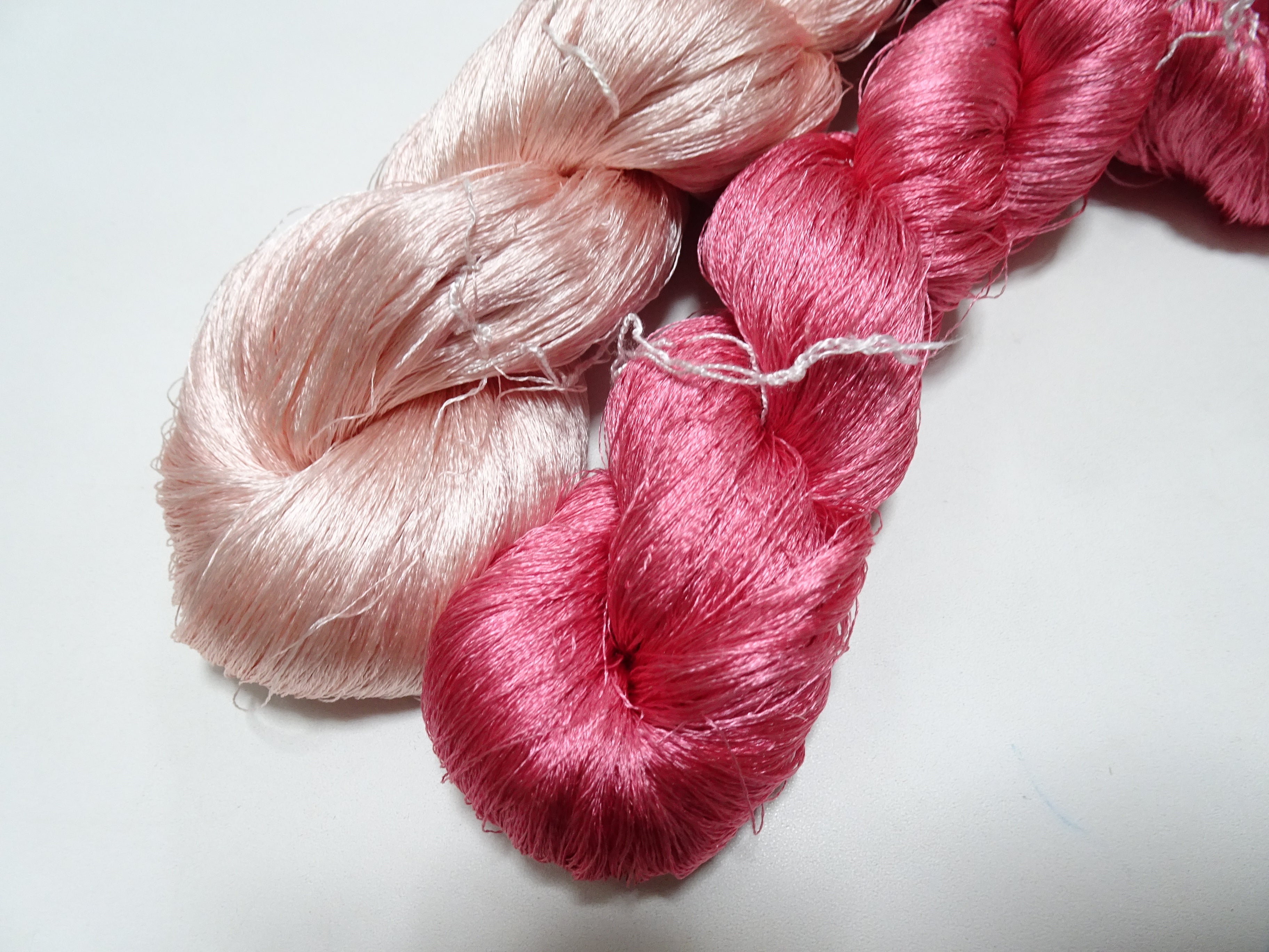 Japanese Vintage Twisted Silk Thread 2sets Embroidery 15402