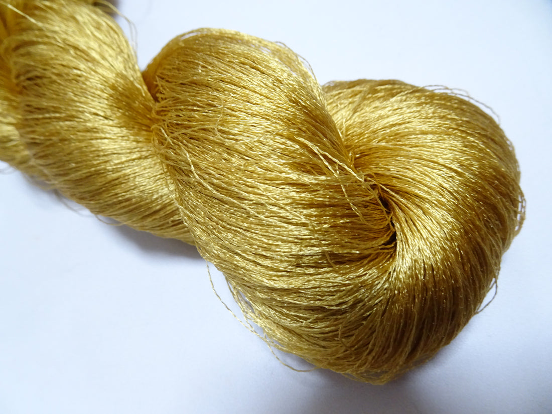 Japanese Vintage Twisted Silk Thread Embroidery 19914
