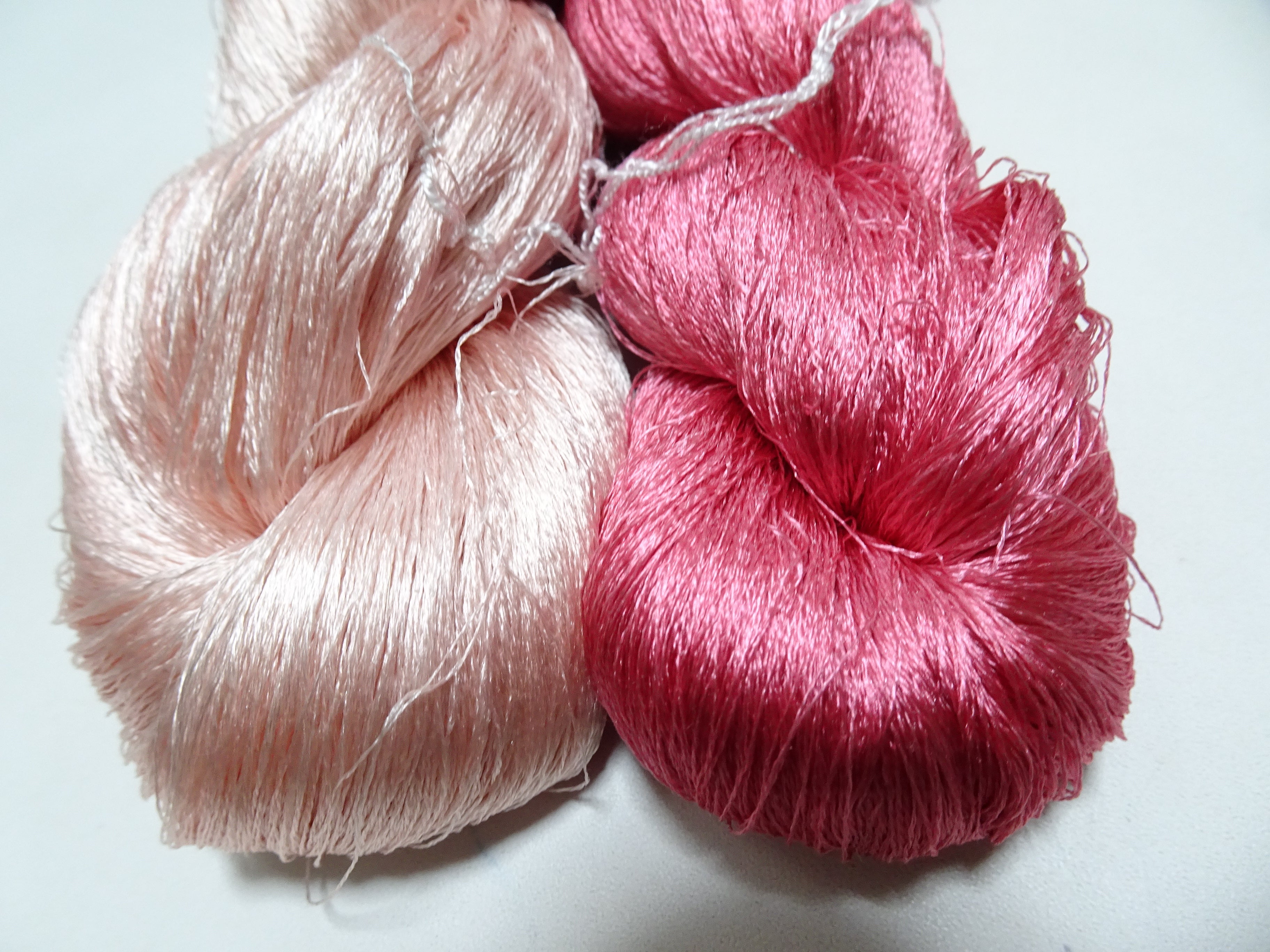 Japanese Vintage Twisted Silk Thread 2sets Embroidery 15402