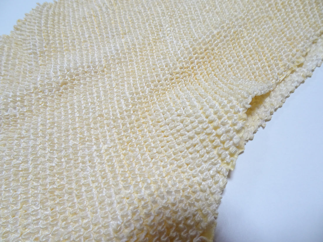 Japanese Kimono Silk Obi Age Shibori  18057