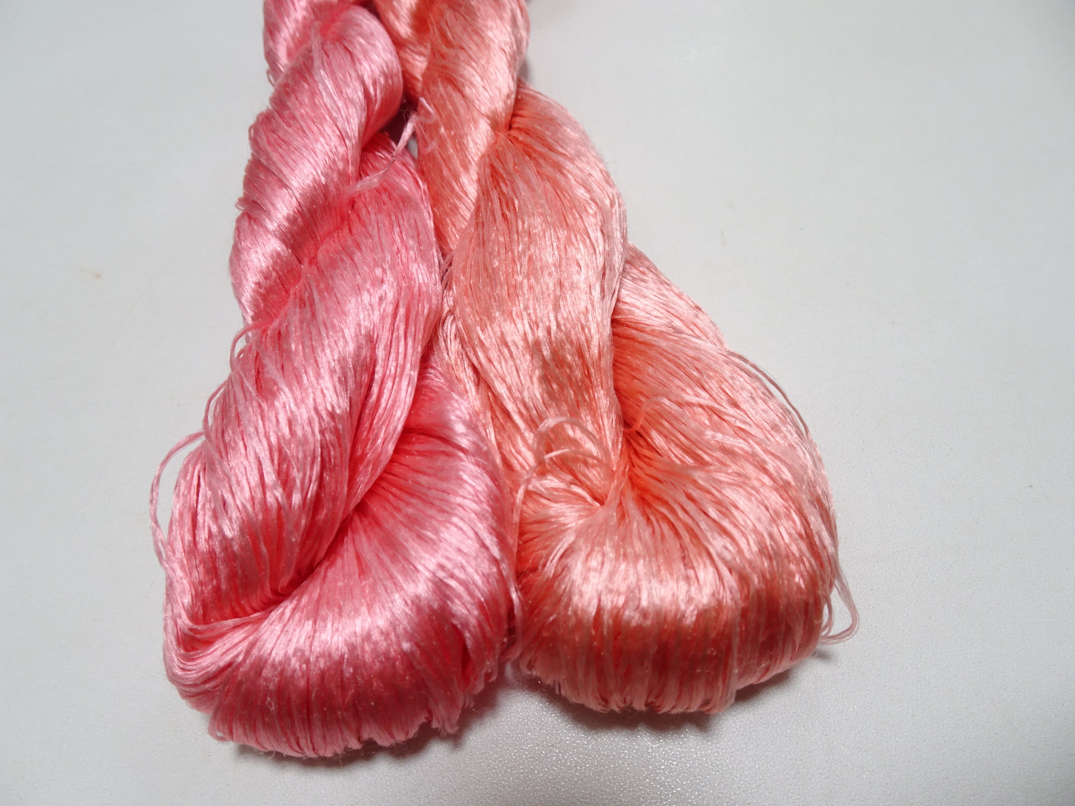 Japanese Vintage loose Twisted Silk Thread 2sets Embroidery 14568