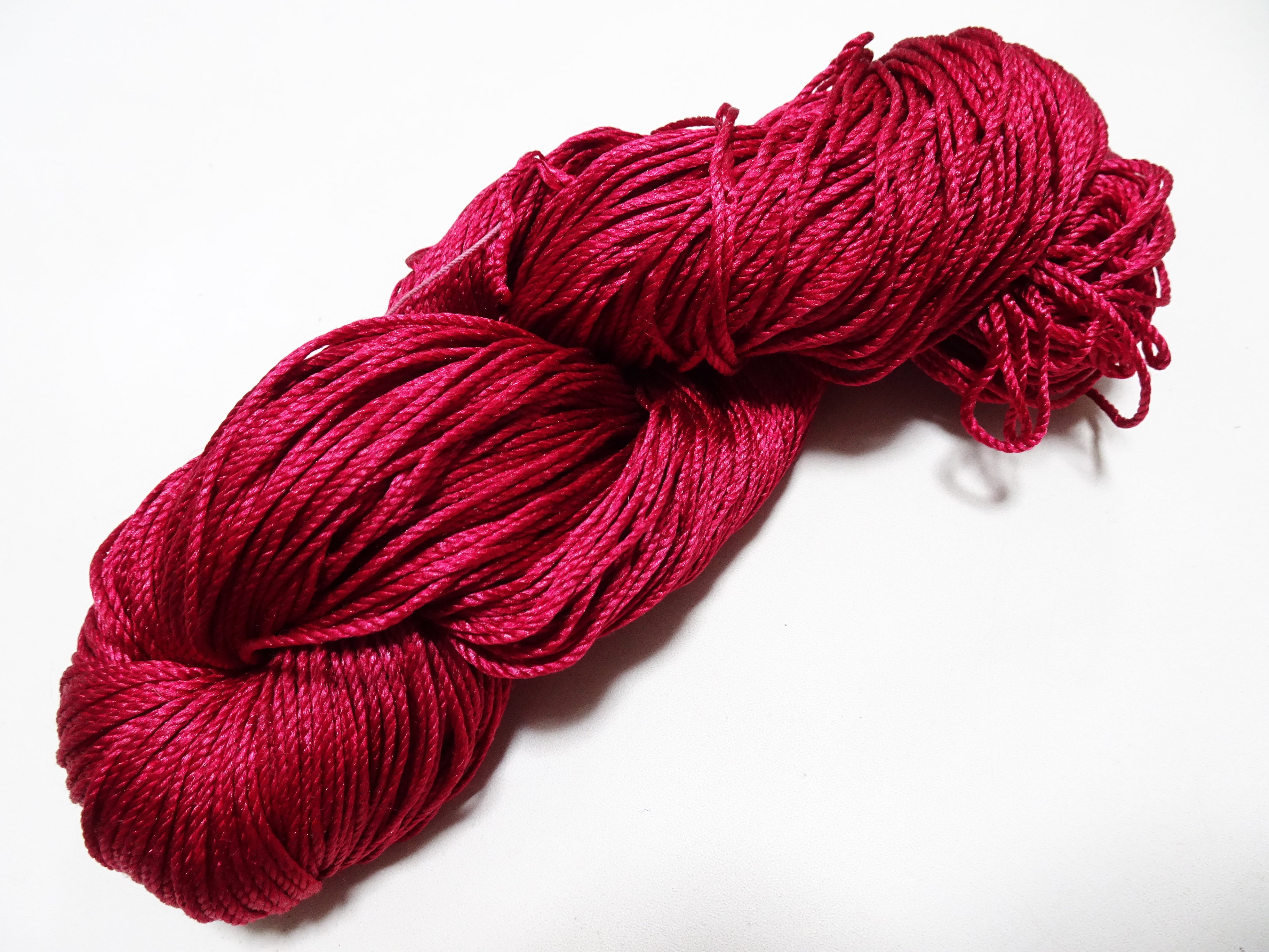 Japanese Tanaka Gen Silk – One-of-a-Kind Hand-Dyed Artistic Silk Thread, Rare Japanese Artisan Yarn, Limited Stock 16540