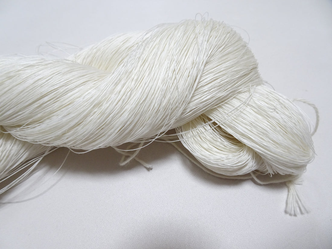 Vintage Japanese Linen Thread for Weaving – Kyoto Nishijin 18981