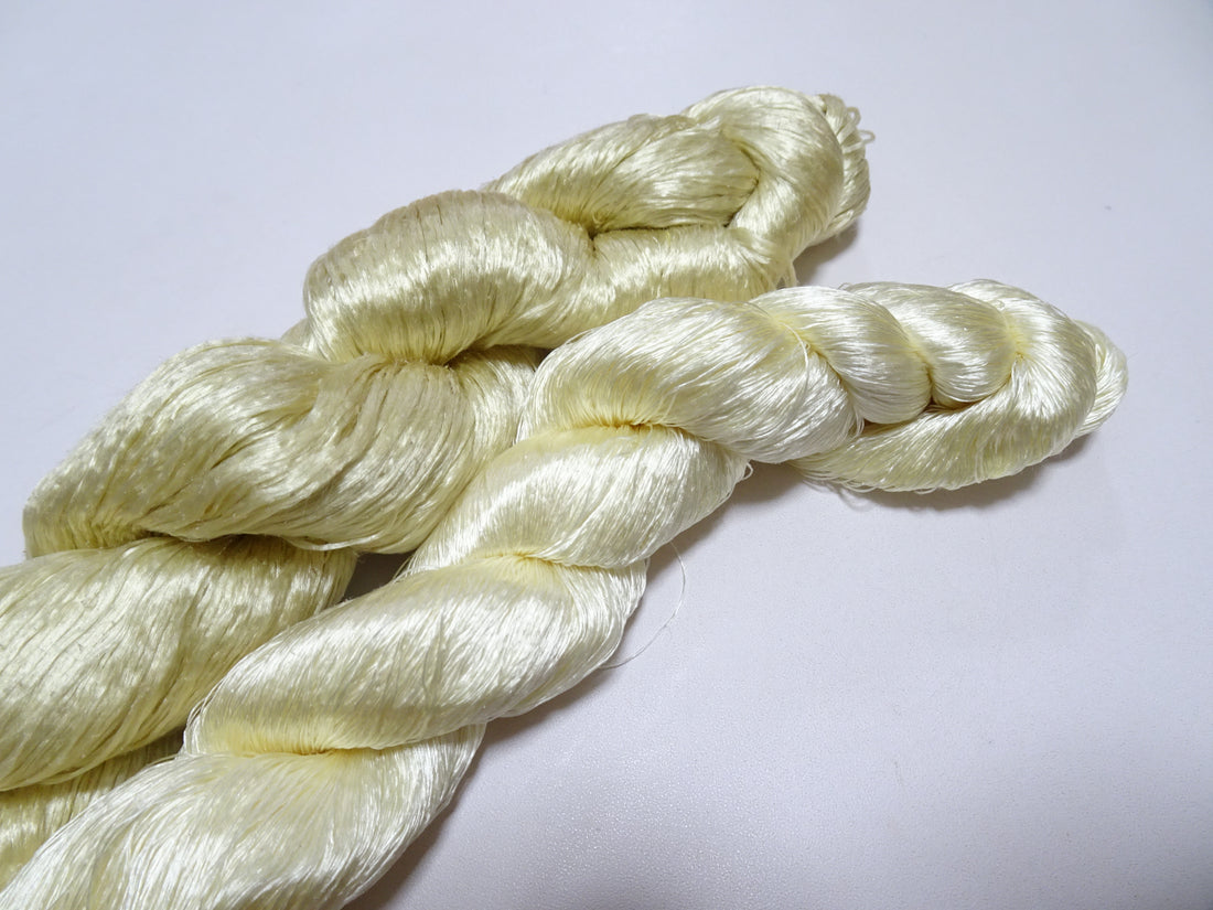 Japanese Vintage loose Twisted Silk Thread 2sets Embroidery 14569