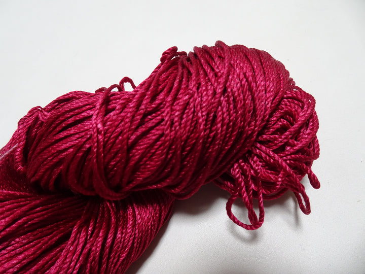 Japanese Tanaka Gen Silk – One-of-a-Kind Hand-Dyed Artistic Silk Thread, Rare Japanese Artisan Yarn, Limited Stock 16540