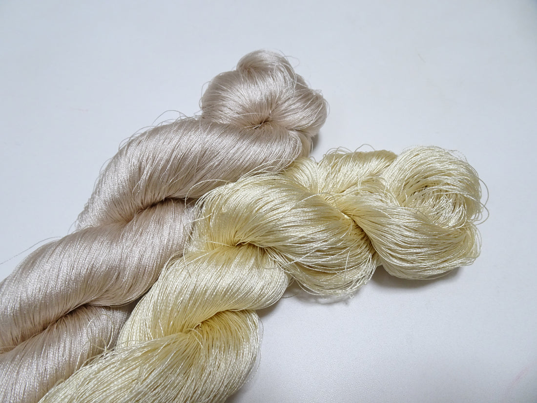 Japanese vintage silk thread 2sets embroidery 8609