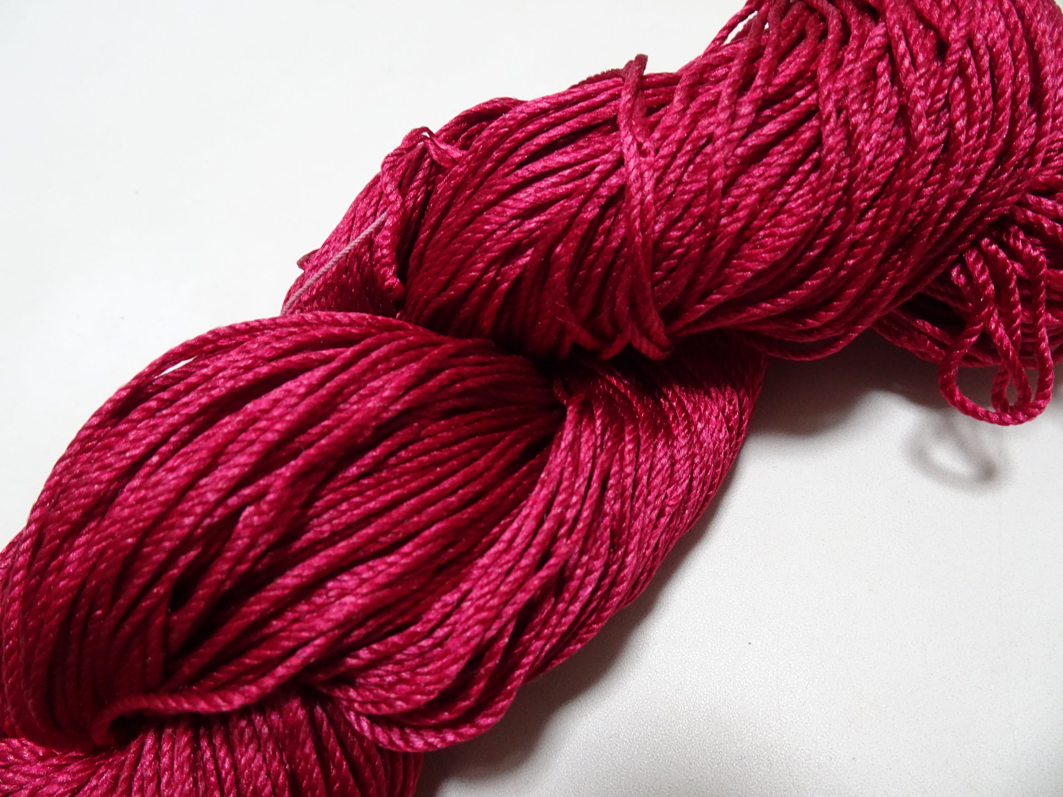 Japanese Tanaka Gen Silk – One-of-a-Kind Hand-Dyed Artistic Silk Thread, Rare Japanese Artisan Yarn, Limited Stock 16540