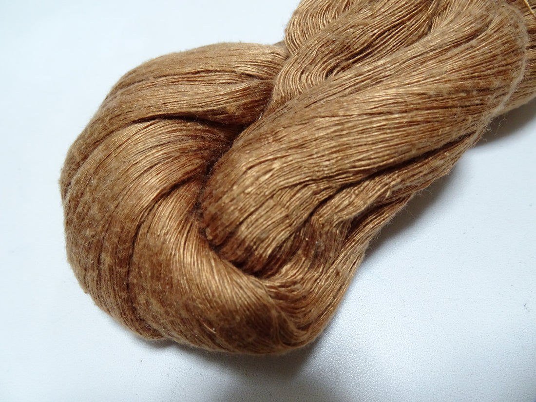 Japanese Vintage Mawata Tsumugi Fine Quality Silk Thread embroidery & Weave 17305