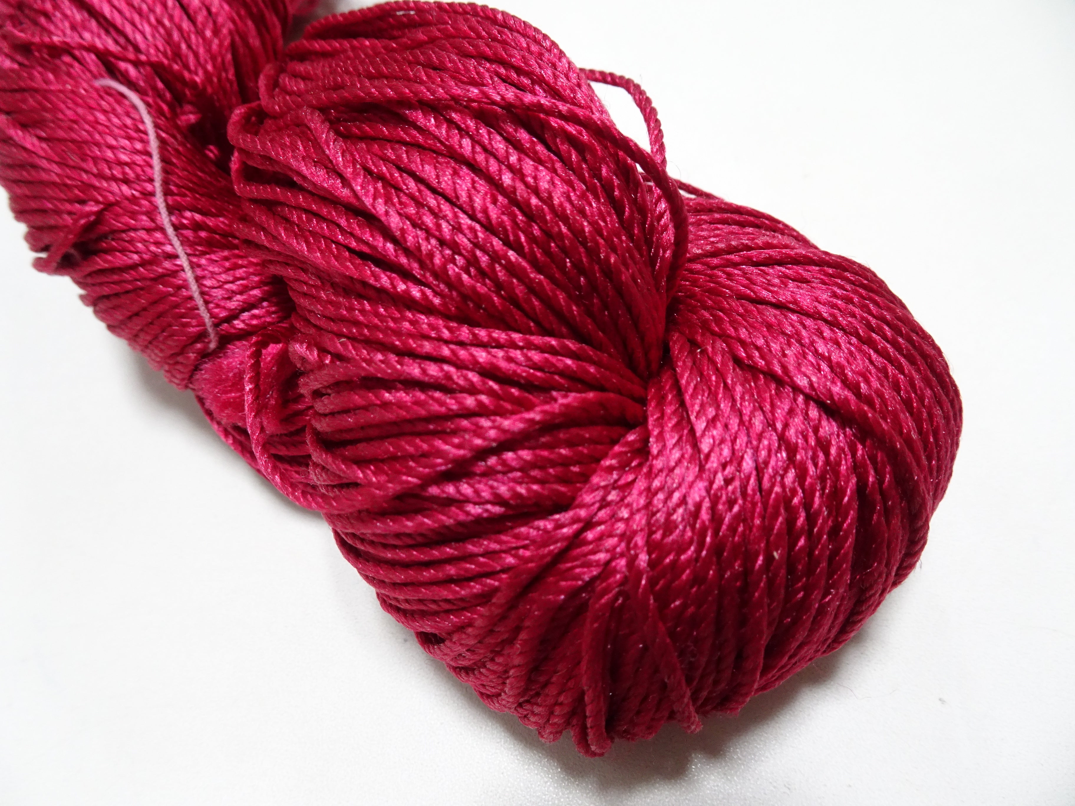 Japanese Tanaka Gen Silk – One-of-a-Kind Hand-Dyed Artistic Silk Thread, Rare Japanese Artisan Yarn, Limited Stock 16540