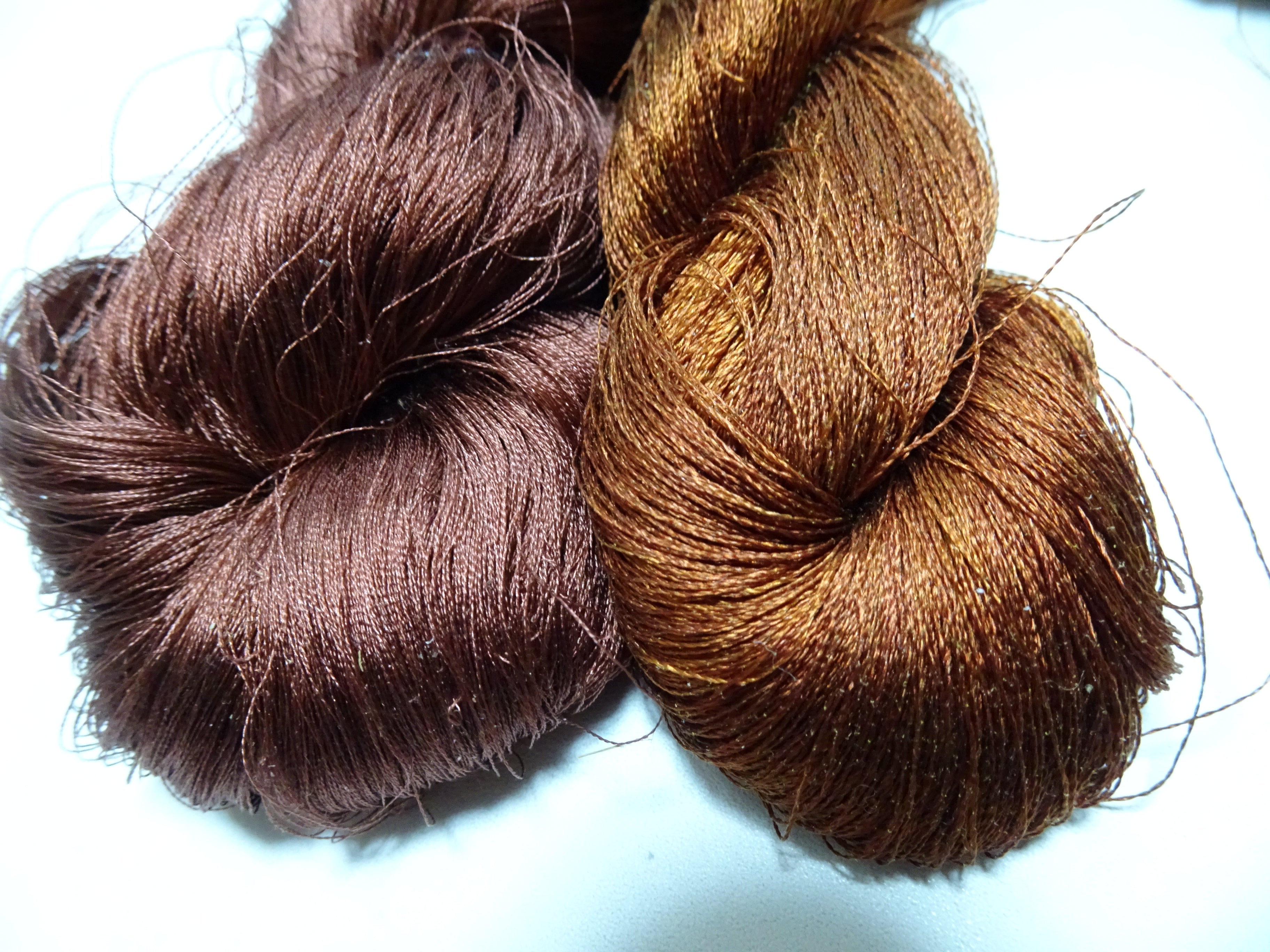 Japanese Vintage Twisted Silk Thread 2sets Embroidery 15403