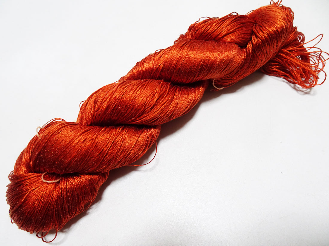 Japanese Vintage Twisted Silk Thread Embroidery 18344