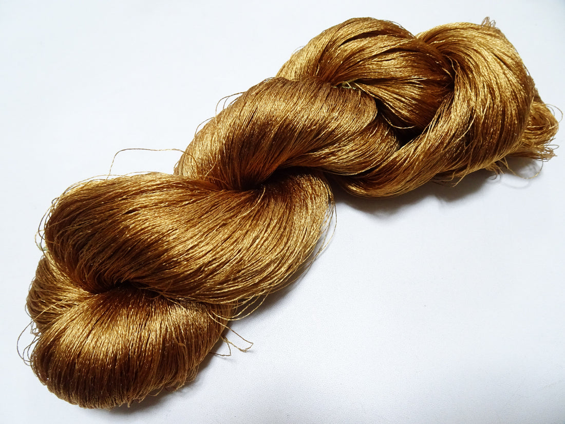 Japanese Vintage Twisted Silk Thread Embroidery 19916