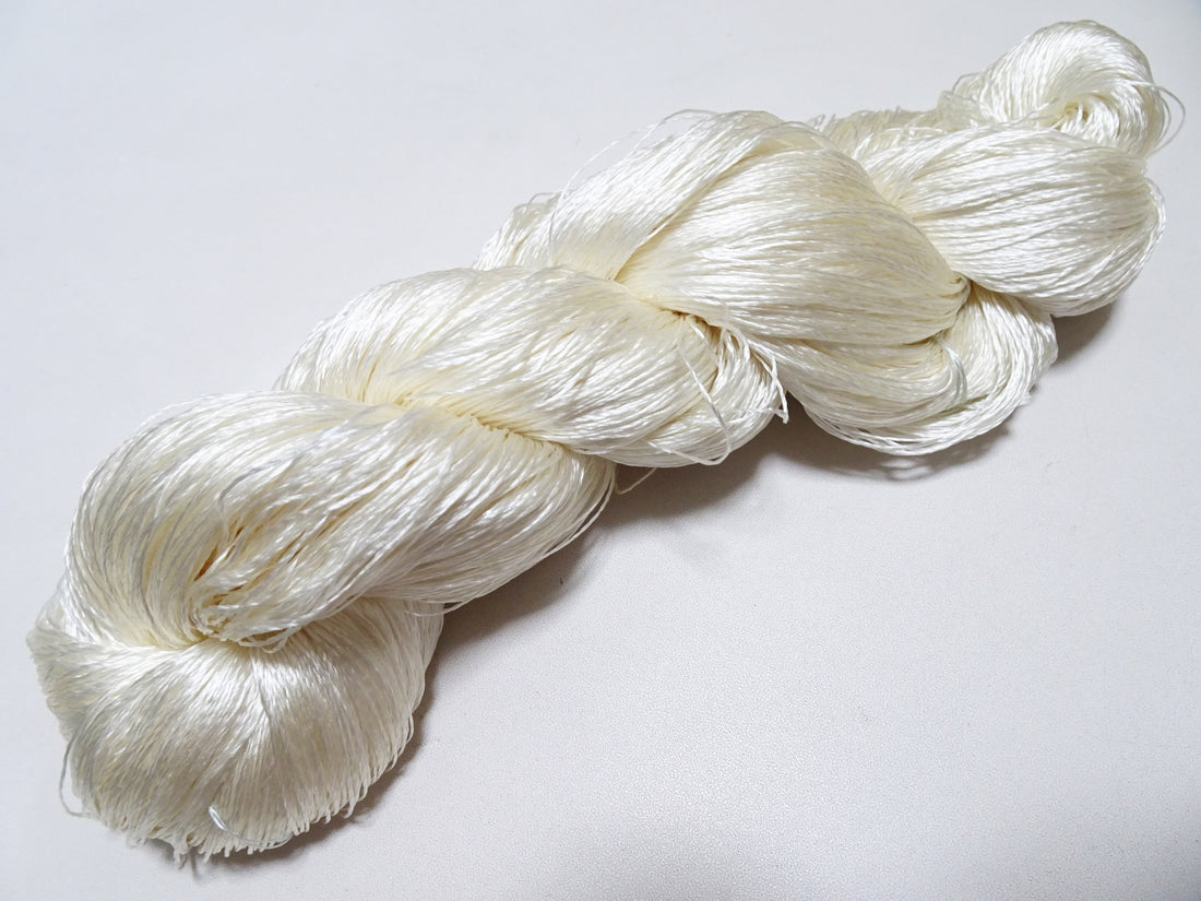 Japanese Vintage Twisted Silk Thread Embroidery 19453