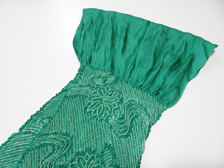Japanese Kimono Silk Obi Age Shibori  18059