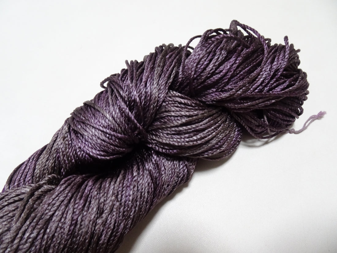 Japanese Tanaka Gen Silk – One-of-a-Kind Hand-Dyed Artistic Silk Thread, Rare Japanese Artisan Yarn, Limited Stock 16541