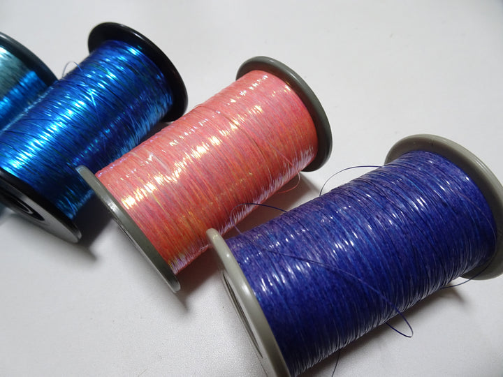 Japanese Vintage Metallic thread flat type Hirahaku 5set  Aluminum foil &  Washi(japanese paper) embroidery 18662