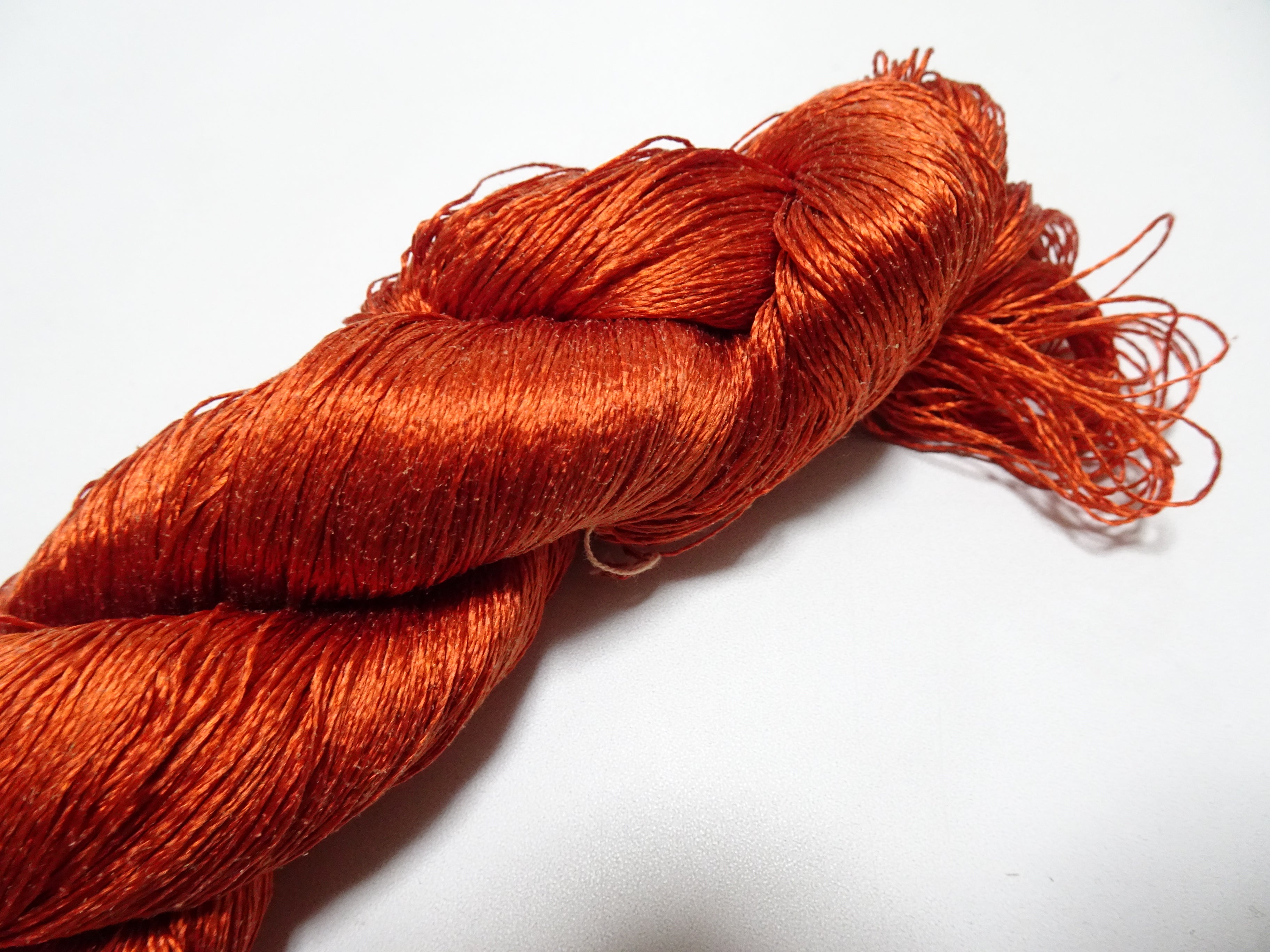 Japanese Vintage Twisted Silk Thread Embroidery 18344